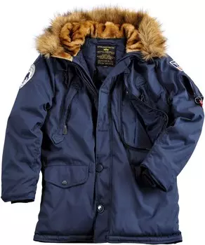 Alpha Industries Polar Куртка, темно-синий