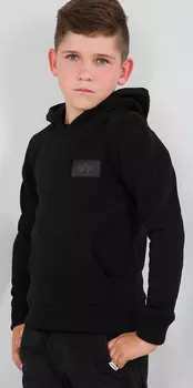 Alpha Industries Red Stripe Молодежь Hoodie,