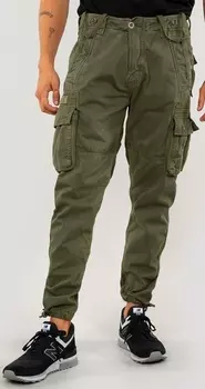 Alpha Industries Rugg Брюки, темно-зеленый