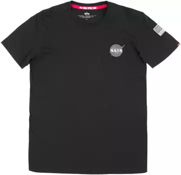 Футболка Alpha Industries Space Shuttle, черная