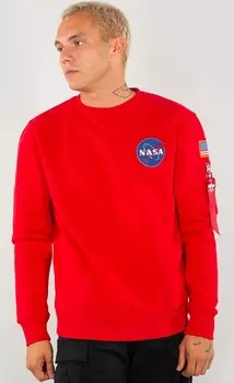 Alpha Industries Space Shuttle Толстовки, красный