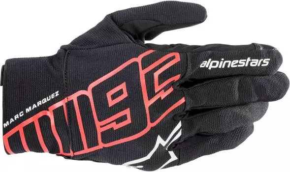 Перчатки Alpinestars Aragon мотоциклетные, черно-красные