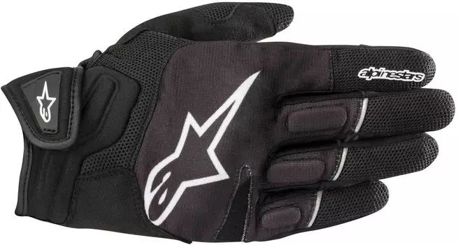 Перчатки Alpinestars Atom, черно-белые