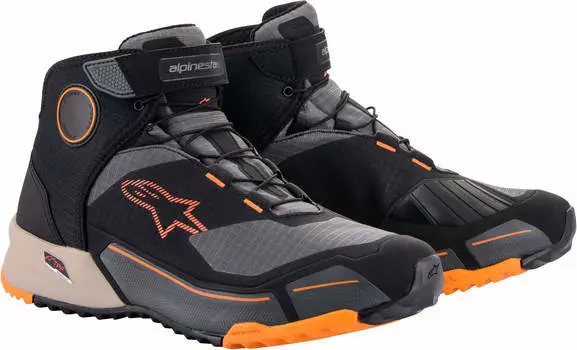 Обувь Alpinestars CR-X Drystar мотоциклетная, черно-оранжевая
