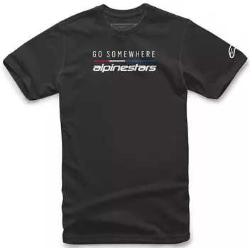 Alpinestars Go Somewhere Футболка, черный