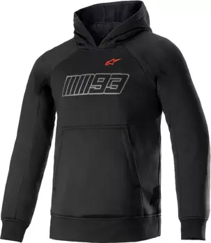 Худи с капюшоном Alpinestars MM93 Thunder, черный