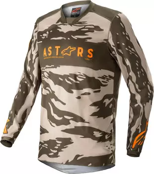 Мотокросс джерси Alpinestars Racer Tactical, песочный
