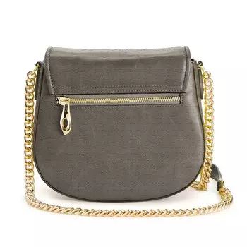 Ameri Кожаная сумка через плечо Alaina Ameri Leather, цвет Dark Gray