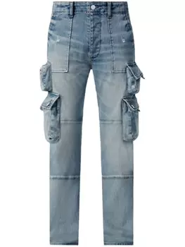 AMIRI джинсы карго Tactical, синий