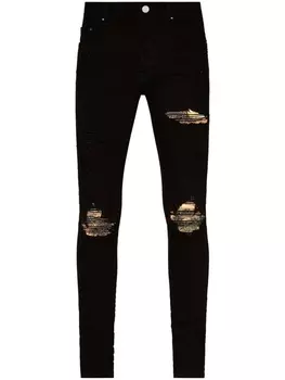 AMIRI джинсы скинни MX1, черный