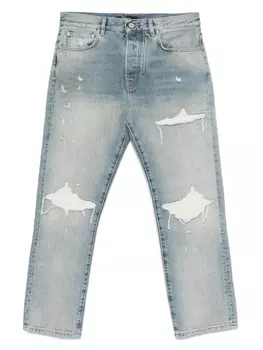 AMIRI хлопковые джинсы, синий