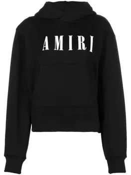 AMIRI худи с логотипом, черный
