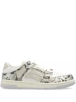 AMIRI кроссовки Snake Skel-Top, белый