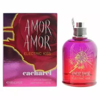 Amor Amor Electric Kiss Туалетная вода 100 мл для женщин спрей, Cacharel