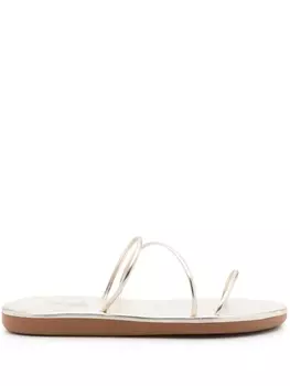 Ancient Greek Sandals сандалии Polytimi, металлик