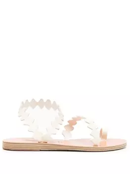 Ancient Greek Sandals сандалии с фестонами, белый