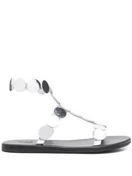 Ancient Greek Sandals сандалии Triton, серебристый