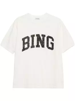 ANINE BING футболка Kaylin, белый
