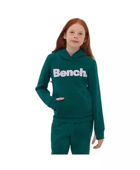 Анисовая толстовка с капюшоном Bench DNA, зеленый