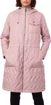 Анорак Bernardo Fashions Chevron Quilted Anorak, цвет Lilac Haze