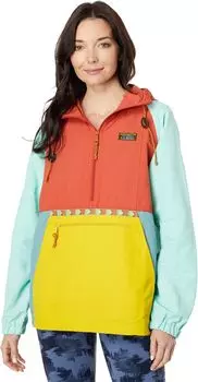 Анорак L.L.Bean Mountain Classic Anorak Multicolor, цвет Orange Spice/Golden Lemon