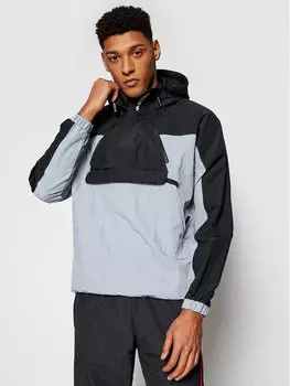 Анорак regular fit Adidas, черный