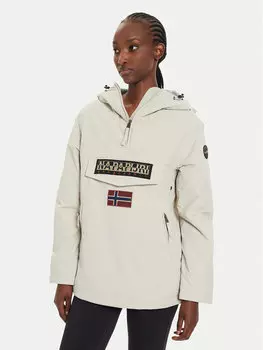 Анорак regular fit Napapijri, бежевый