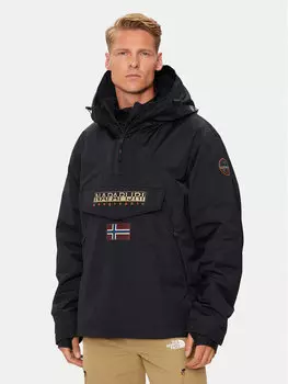 Анорак regular fit Napapijri, черный