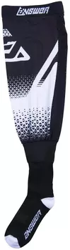 Носки Answer Knee Brace, черный/белый