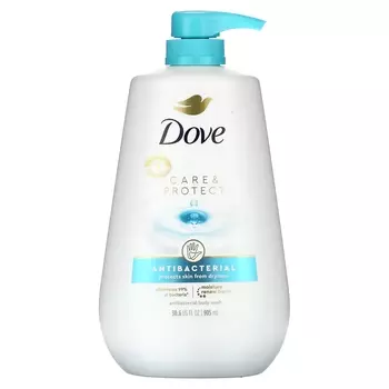 Антибактериальный гель Dove Care & Protect для душа