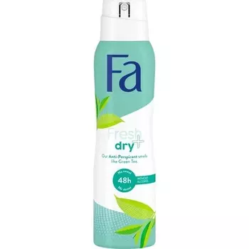 Антиперспирант FA Fresh & Dry с ароматом зеленого чая 150 мл