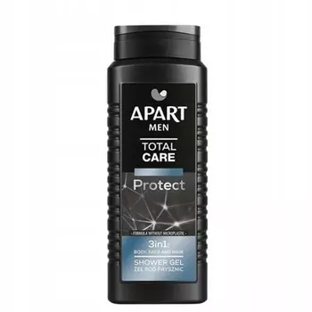 APART NATURAL Men Total Care Protect гель для душа 3-в-1 500 мл New