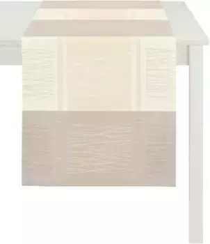 APELT дорожка для стола "COMO, СТИЛЬ ЛОФТ, жаккард", (1 шт.) 44х140 см, кремовый/бежевый