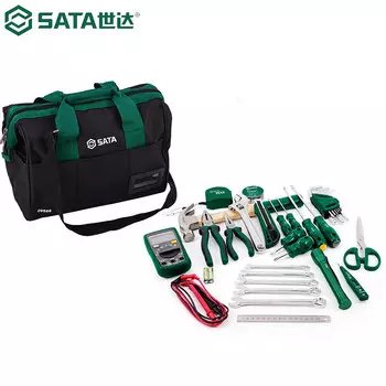 Аппаратное обеспечение SATA, 32 предмета, портативный многофункциональный ремонтный комплект для электрика, набор 09556