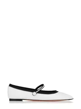 Aquazzura балетки Роми, белый