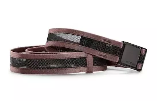 Ремень Arcteryx в сеточку, коричневый / черный