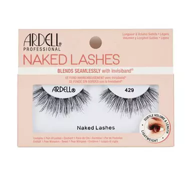 Ardell, Полоски для накладных ресниц, Naked Lashes #429, 1 пара