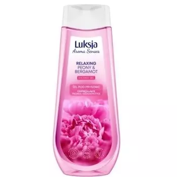 Ароматный гель для душа Peony Bergamot Premium - 500 мл для роскошного очищения Luksja