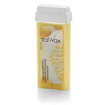 Ароматный воск с диоксидом титана для депиляции в рулоне 100 мл ItalWax Lemon -