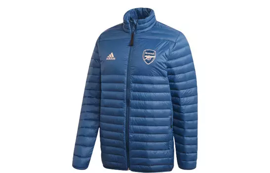 Arsenal Down Jacket Men Navy Adidas, синий