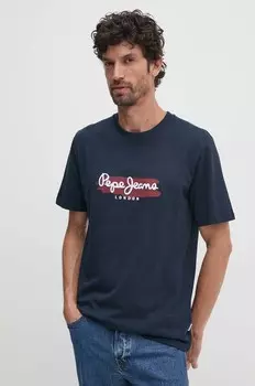 АРШАМ футболка Pepe Jeans, темно-синий