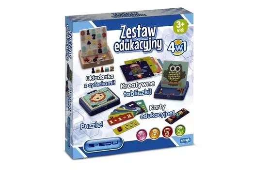 Артик, Развивающий набор E-Edu 3в1, 128493 Artyk