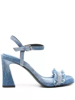 Ash Lover 90mm sandals, синий