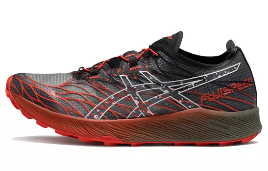 Asics Fuji Speed 'Black Cherry Tomato'