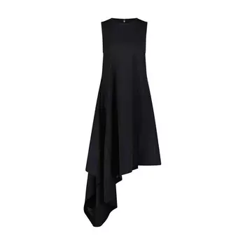 Асимметричное платье Y-3, черный