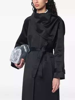Асимметричный тренчкот The Garment, черный