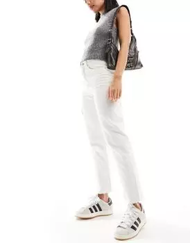 ASOS DESIGN – белые прямые джинсы в стиле 90-х