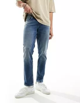 ASOS DESIGN – синие джинсы скинни