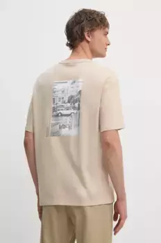 ASTONE хлопковая футболка Pepe Jeans, бежевый