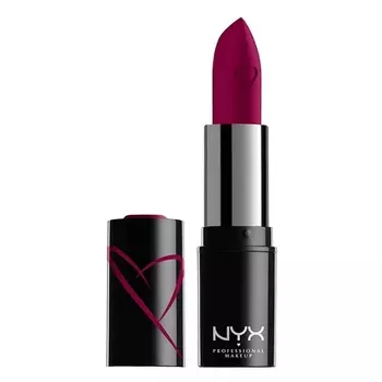 Атласная губная помада Shout Loud с маслом ши - Dirty Talk Bright Berry, Nyx Professional Makeup